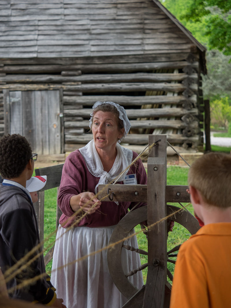 Living history at Historic London Town and Gardens